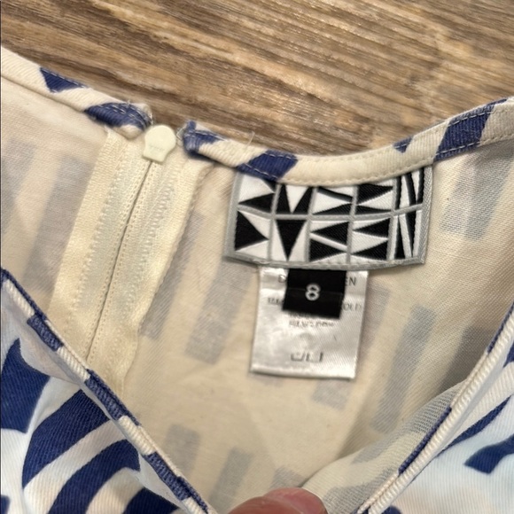 Anthropologie Dusen Dusen Dash Tennis Mini Dress Women's Size 8 Fit & Flare EUC - Picture 2 of 10